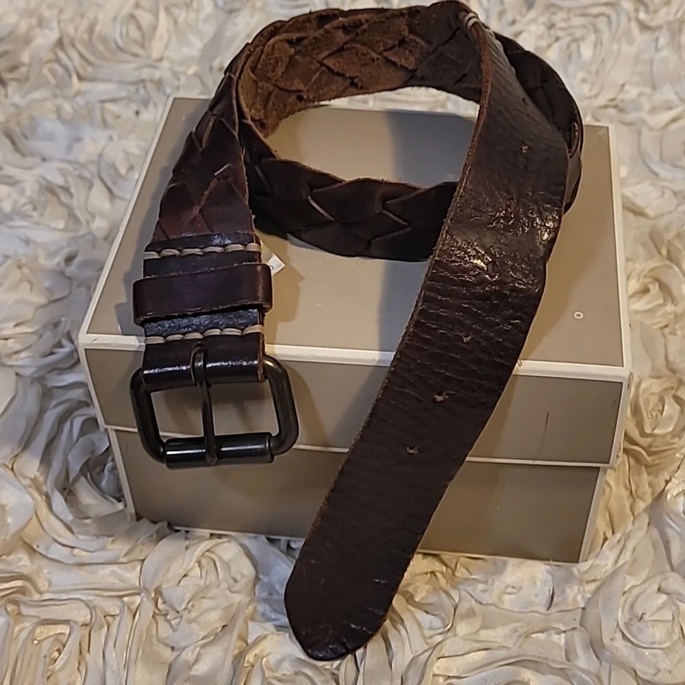 American Eagel Outfitters Braided Womens Belt - Genuine Leather